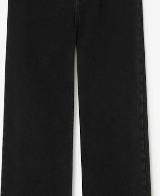 (W) Burberry Celana Jeans Wanita High-Waisted Straight-Leg Kasual - Hitam. 80718881 Sizing (W) Burberry Celana Jeans Wanita High-Waisted Straight-Leg Kasual - Hitam. 80718881