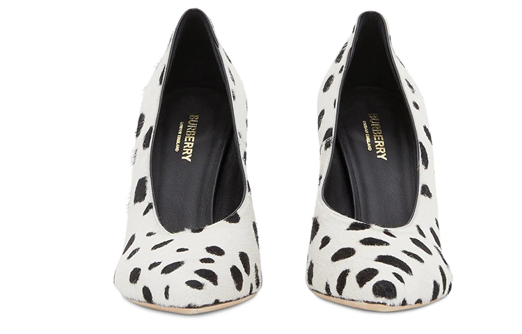 (W) Burberry High Heel 'Dalmatian Print Black and White' 圖 2