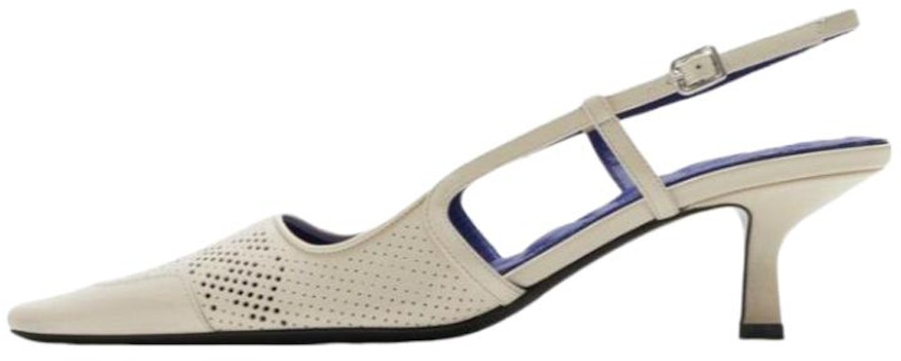 (W) Burberry Sepatu Hak Tinggi 'Ivory White' 80837841 Buy (W) Burberry Sepatu Hak Tinggi 'Ivory White' 80837841