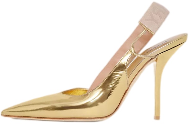 (Women) Burberry High Heel Mules 'Metallic Gold' 80506591 Buy (Women) Burberry High Heel Mules 'Metallic Gold' 80506591