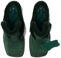 (W) バーバリー ハイランド グリーンベルベット ミュール 80773881 Shop (W) バーバリー ハイランド グリーンベルベット ミュール 80773881