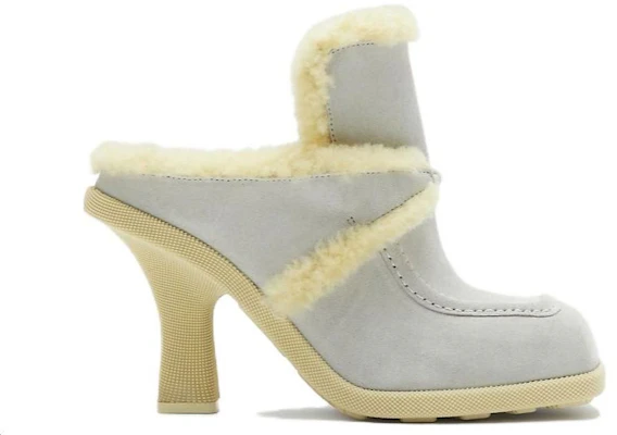 (W) Burberry Highland Peep-Toe Slipper 'Foam White' Putih 80773791 Order (W) Burberry Highland Peep-Toe Slipper 'Foam White' Putih 80773791