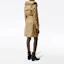 Purchase (W) Burberry Trench Coat Honey Beige Double Breasted Panjang Sedang 80140171