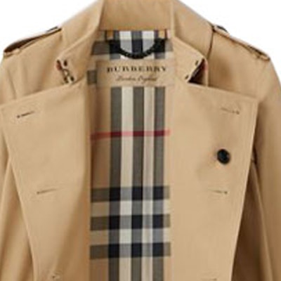 (Women) Burberry Honey Beige Mid-Length Trench Coat Double-Breasted 80271961 Sizing (Women) Burberry Honey Beige Mid-Length Trench Coat Double-Breasted 80271961