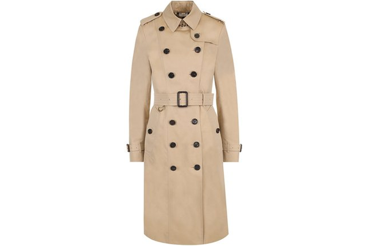 (Women) Burberry Honey Double-Breasted Long Trench Coat. 40069041 圖 2