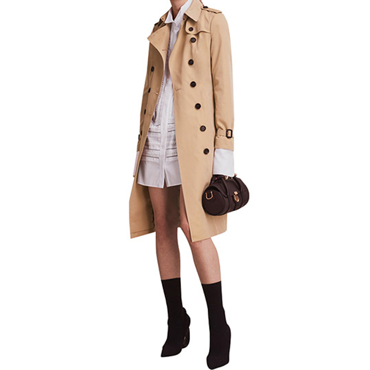(Women) Burberry Honey Double-Breasted Long Trench Coat. 40069041 圖 3