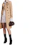 Lookbook (Women) Burberry Honey Double-Breasted Long Trench Coat. 40069041