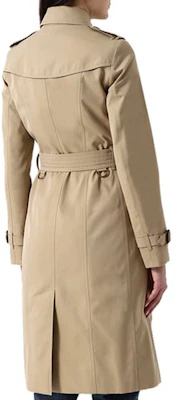 (Women) Burberry Honey Double-Breasted Long Trench Coat. 40069041 Details for (Women) Burberry Honey Double-Breasted Long Trench Coat. 40069041