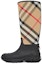 Buy (W) But Burberry House Check-Panel Rain Boots 'Coklat' 80419601