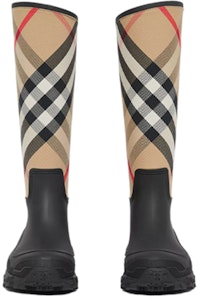 (W) バーバリー ハウスチェック レインブーツ (ブラウン) 80419601 Lookbook (W) バーバリー ハウスチェック レインブーツ (ブラウン) 80419601