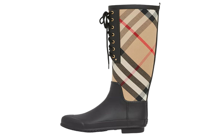 (W) Burberry House High-Top 'Black Check'