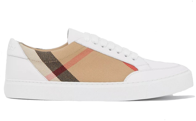 (Women) Burberry House Leather 'Checkered Patchwork White' 80243261 Order (Women) Burberry House Leather 'Checkered Patchwork White' 80243261