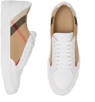 (W) バーバリー ハウス チェックパッチワーク ホワイトレザー 80243261 Lookbook (W) バーバリー ハウス チェックパッチワーク ホワイトレザー 80243261