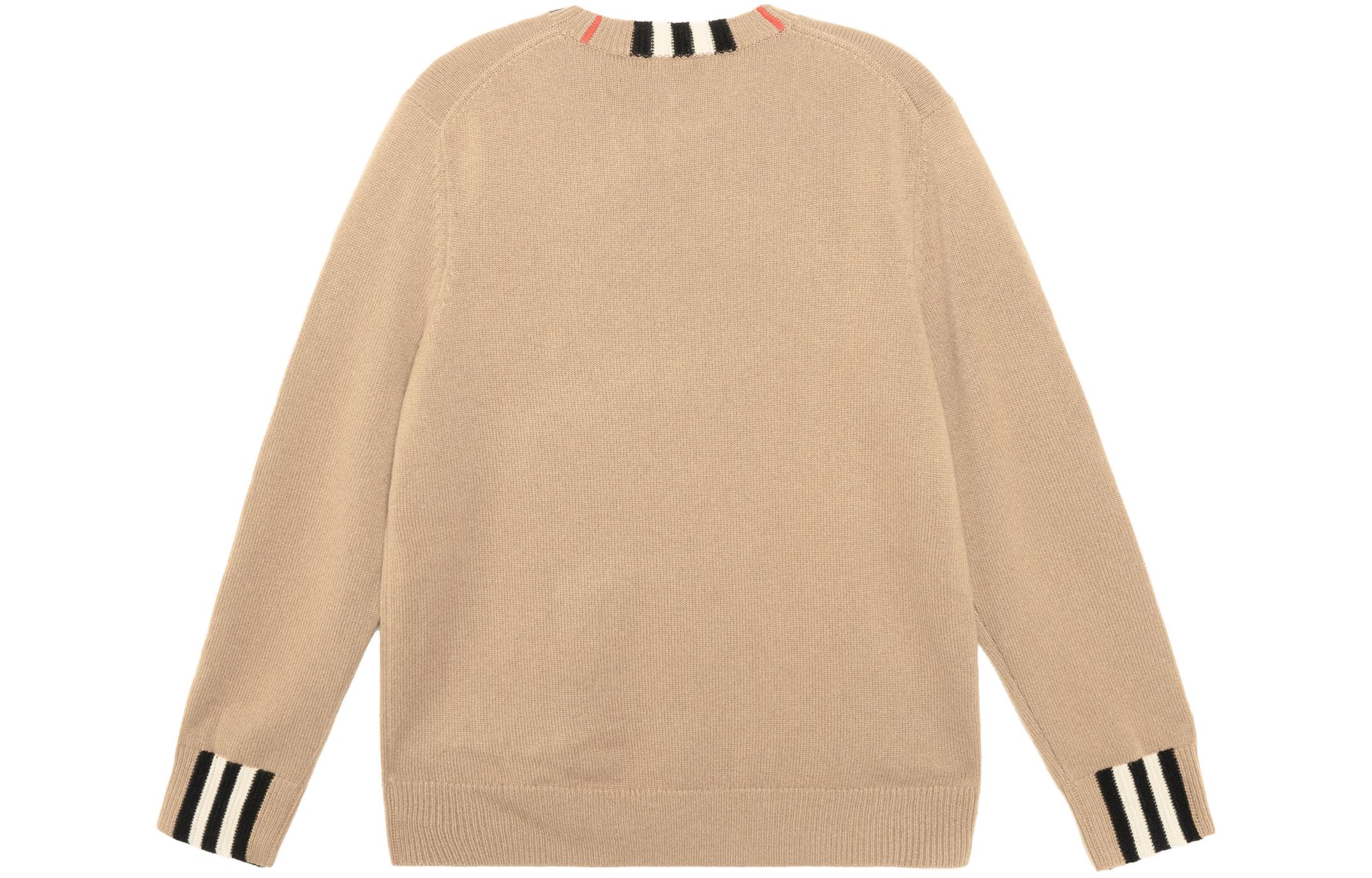 Lookbook (W) バーバリー アイコン ストライプ カシミア セーター アーカイブ ベージュ 80203911
