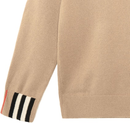 (W) バーバリー アイコン ストライプ カシミア セーター アーカイブ ベージュ 80203911 Cheap (W) バーバリー アイコン ストライプ カシミア セーター アーカイブ ベージュ 80203911