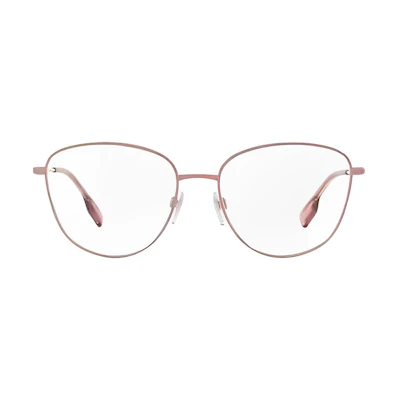 (Women) Burberry Irregular Alloy Optical Glasses Women Pink Side Logo. BE13761343