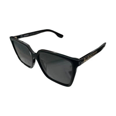(Women) Burberry Irregular Black Sunglasses with Logo for Women. 0BE4411D30018757