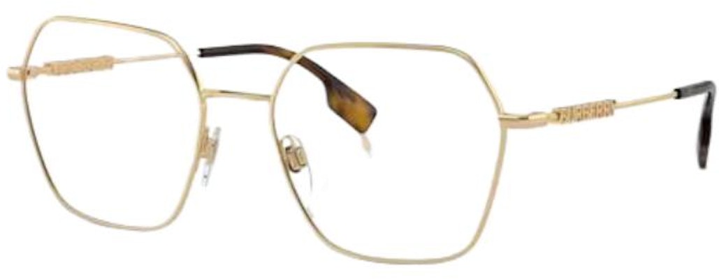 (W) Burberry金色不規則鏡框女眼鏡,附品牌標誌設計。 BE13811109 Order (W) Burberry金色不規則鏡框女眼鏡,附品牌標誌設計。 BE13811109