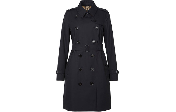 Lookbook (W) Burberry Kensington 深藍色風衣外套 40733711