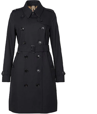 (W) Burberry Kensington 深藍色風衣外套 40733711 Lookbook (W) Burberry Kensington 深藍色風衣外套 40733711