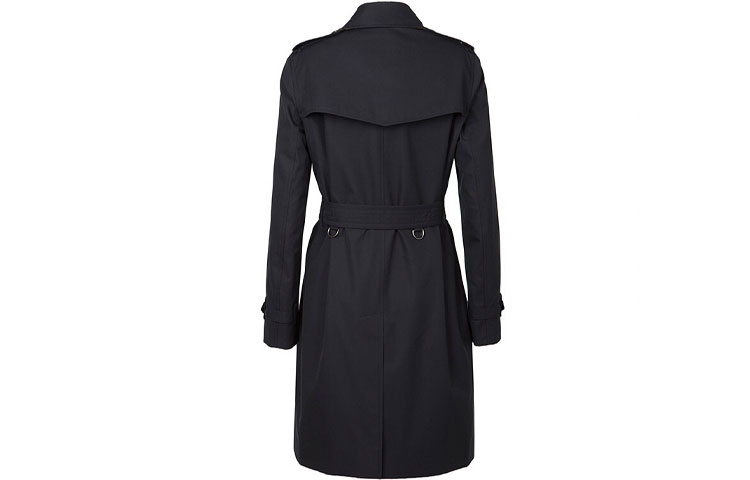 Shop (W) Burberry Kensington 深藍色風衣外套 40733711