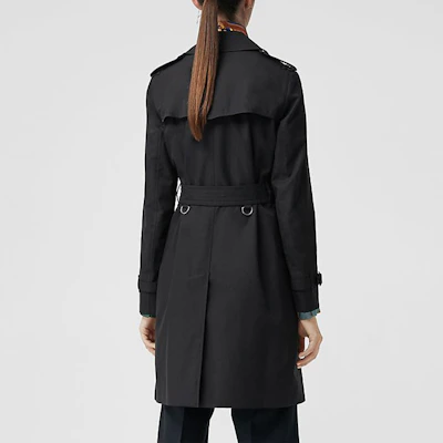 (W) Burberry Kensington 深藍色風衣外套 40733711 Details for (W) Burberry Kensington 深藍色風衣外套 40733711