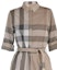 Purchase (W) Burberry Khaki Check Baju Gaun Kapas A-Line Lengan Pendek 80277071