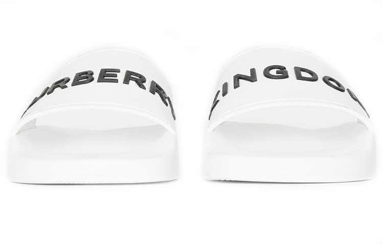 (W) Burberry Kingdom Slides 'Letter Pattern White' 圖 3