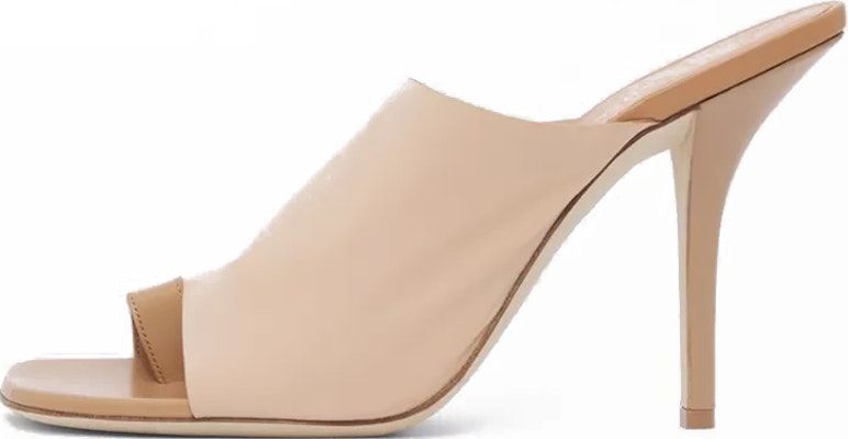 (Women) Burberry Knit and Leather Mule 'Beige' 80526181 Buy (Women) Burberry Knit and Leather Mule 'Beige' 80526181