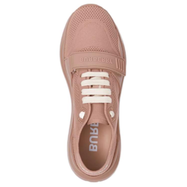 (W) Burberry Knit Elastic Nylon Sneaker 'Beige' 圖 4