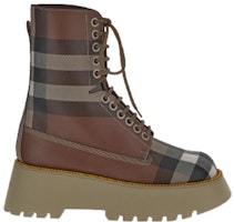 (W) Burberry But Lace-Up 'Coklat Kemerahan Fesyen' 80608141 Order (W) Burberry But Lace-Up 'Coklat Kemerahan Fesyen' 80608141