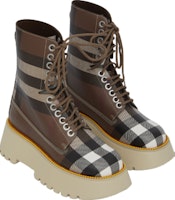 (W) Burberry But Lace-Up 'Coklat Kemerahan Fesyen' 80608141 Lookbook (W) Burberry But Lace-Up 'Coklat Kemerahan Fesyen' 80608141