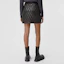 Purchase (W) Burberry Lambskin Quilted A-Line Kulit Mini Skirt Hitam 80377671