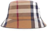 Lookbook (W) Topi Bucket Burberry Kotak-Kotak Besar Kain Katun. 80416161