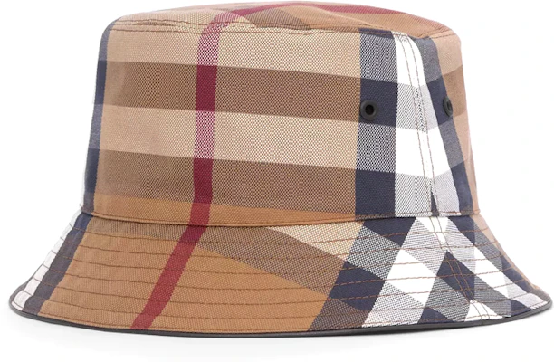 (W) Topi Bucket Burberry Kotak-Kotak Besar Kain Katun. 80416161 Shop (W) Topi Bucket Burberry Kotak-Kotak Besar Kain Katun. 80416161