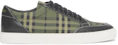 Order (W) Burberry Leder und Check Baumwolle ''Militärgrün'' 80421691