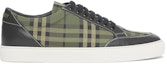 Order (W) Burberry Kulit dan Kapas 'Hijau Tentera' 80421691