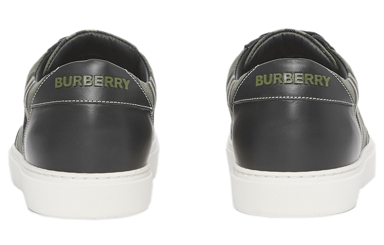 Purchase (W) Burberry Leder und Check Baumwolle ''Militärgrün'' 80421691