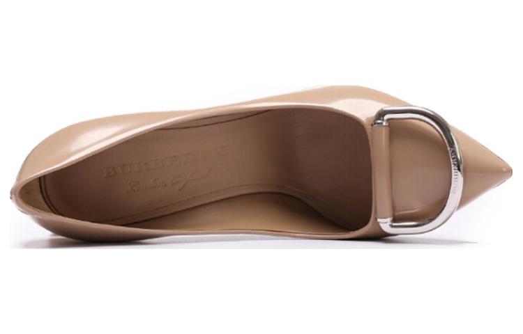 (W) Burberry Leather Ankle-Strap High Heels 'Nude' 圖 4