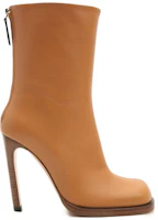 Order (Women) Burberry Leather Ankle Boot 'Brown' 8037361