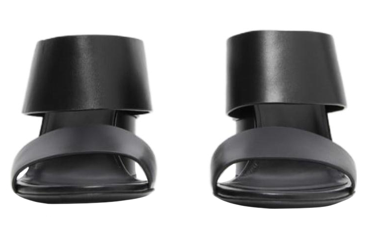 Lookbook (W) Burberry Sandal Tumit Kulit 'Black Fashion' 80581531