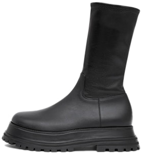 (W) 버버리 블랙 가죽 부츠 (Beobeori Beulraek Gajuk Buteu) 80436471 Buy (W) 버버리 블랙 가죽 부츠 (Beobeori Beulraek Gajuk Buteu) 80436471