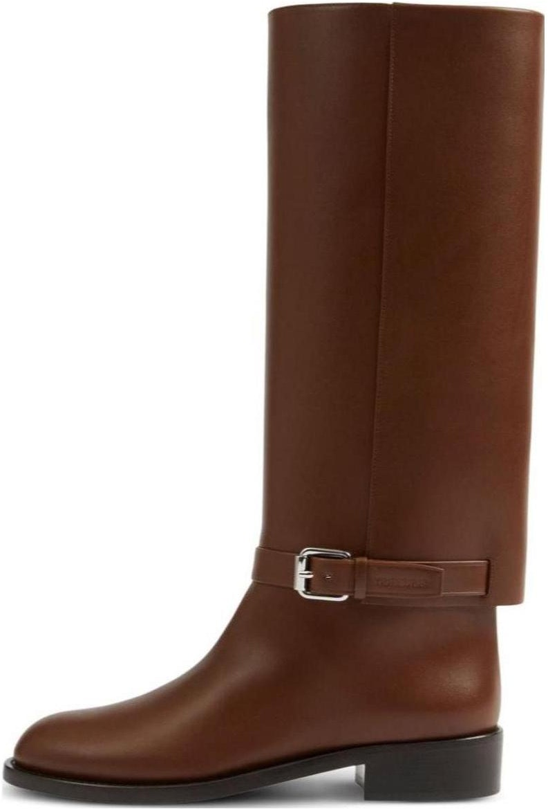 women-burberry-leather-buckle-embellished-high-top-boots-brown-80707141