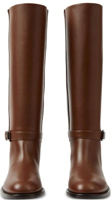 (Women) Burberry Leather Buckle-Embellished High-Top Boots 'Brown' 80707141 Lookbook (Women) Burberry Leather Buckle-Embellished High-Top Boots 'Brown' 80707141