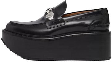 (Women) Burberry Leather Chain-Embellished Platform 'Black' 80563271 (Women) Burberry Leather Chain-Embellished Platform 'Black' 80563271
