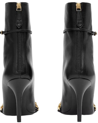 (Women) Burberry Leather Chain Detail Boot 'Black' 80612271 Shop (Women) Burberry Leather Chain Detail Boot 'Black' 80612271