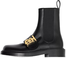 (Women) Burberry Leather Chelsea Boots 'Black' 80581881 (Women) Burberry Leather Chelsea Boots 'Black' 80581881