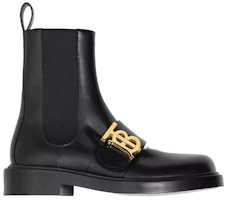 Order (W) Stivali Chelsea in Pelle Burberry ''Nero'' 80581881