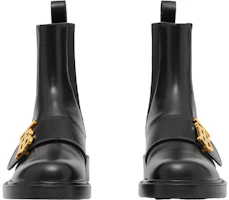 Lookbook (W) Stivali Chelsea in Pelle Burberry ''Nero'' 80581881