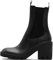 (Women) Burberry Leather Chelsea Boots 'Black' 80765461 (Women) Burberry Leather Chelsea Boots 'Black' 80765461